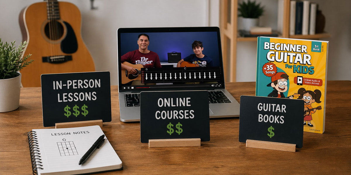 Kids Guitar Lesson Prices Featured